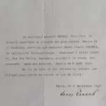 Potvrzení o praxi u Augusta Perreta